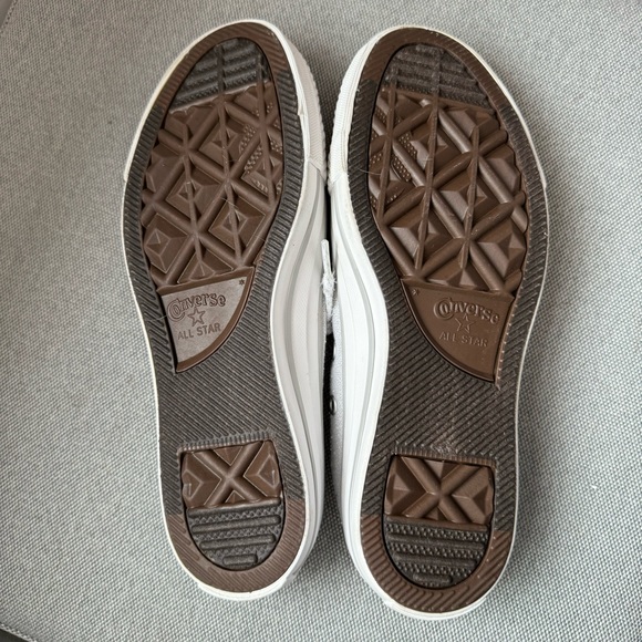 Converse All Star Light Gray Elastic Back Low Sneakers - Picture 5 of 5